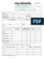 Faculty Position EU Career