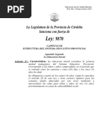 Ley - Provincial - 9870 - Extracto NI