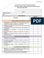 Lista de Cotejo Programa Analítico 7a Sesión CTE