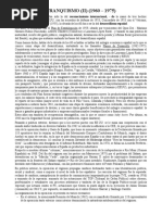 Consolidación y Crisis de La Dictadura Franquista (1959-1975)