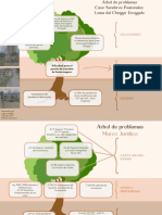 Árbol de Problemas Caso Senderos Peatonales