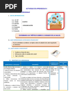 D4 A1 Sesion Com. Escribimos Un Tríptico Sobre El Cuidado de La Salud.