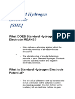 Standard Hydrogen Electrode