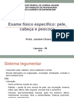 Aula de Atualização - Exame Fisico Pele, Cabeça e Pescoço