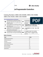 Micro850 24-Point Programmable Controllers: Catalog Numbers