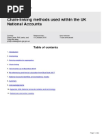 Chain-Linking Methods Used Within The UK National Accounts