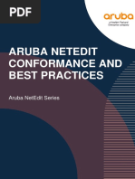 NetEdit Conformance - Best Practices