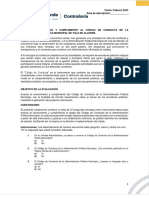 Evaluación Al Codigo de Conducta 2023