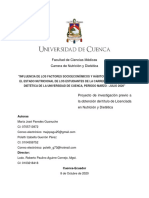 Proyecto de Investigación