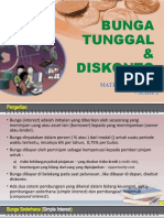 (Revised) Materi 2 - Bunga Tunggal & Diskonto