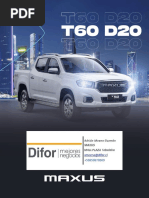 Maxus t60 d20 GLX Abs