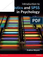 Mayers, Andrew - Introduction To Statistics and SPSS in Psychology-Pearson (2013)