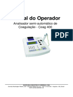 Analisadooor Semi-Automático de Coagulação - COAG 400