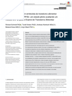 Avaliação Baseada em Entrevista Do Transtorno Alimentar TARE