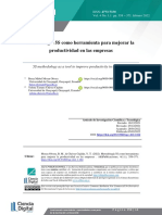 18) Metodología 5S Como Herramienta para Mejorar La Productividad en Las Empresas