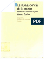 Gardner H. (1988) - La Nueva Ciencia de La Mente. Cap. 3