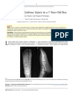 Treatment of A Lisfranc Injury in A 7-Year-Old Boy