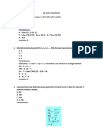 Soal Geometri