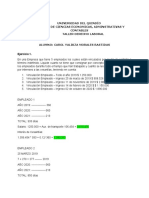 Taller Prestaciones y Liquidacion de Nómina