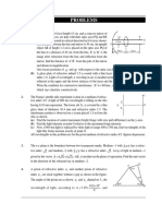 OPTICS-08 - PROBLEMS Level