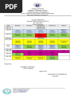 CLASS PROGRAM Second Sem.. 2023