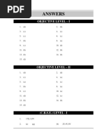 Current Electricity-08 - Answersheet