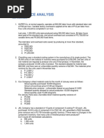 Variance Analysis