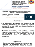 Equipos y Maquinaria para La Industria Agroalimentaria Pre Grado Unp Ok Ok Ok Ciclo 2020 Ii Ua 02 Maq y Equip para El Procesam 11 Feb 2021