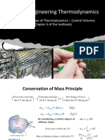 Lecture 04 First Law of Thermodynamics - Control Volumes