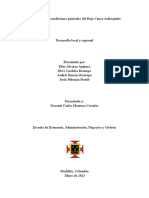 Diagnostico de Condiciones Generales Del Bajo Cauca