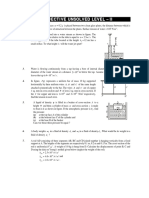 Elasticity and Fluid Machanics-06 - Subjective Unsolved Level