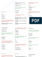 Cad and FL Posttest