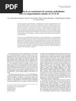 Construcción de Un Cuestionario de Creencias Actitudinales Sobre El Comportamiento Suicida: El CCCS-18