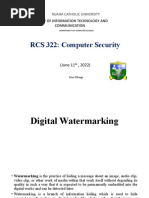 Digital Watermarking