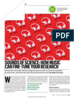 Sounds of Science: How Music Can Fine-Tune Your Research: Advice, Technology and Tools