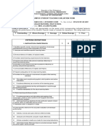 Evaluation Sheets Chabelita 2