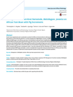 Research Article Management of Root-Knot Nematode, Meloidogyne Javanica On African Yam Bean With Pig Excrements