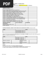 Appendix H - Monthly Safety Statistics Form