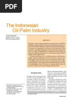 The Indonesian Oil Palm Industry