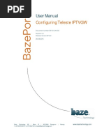 BP-01-UM-012 User Manual Configuring IPTVGW 1 - 0