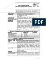 MSDS HS-133 Coaltar C 200 I Negro