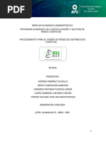 Procedimiento para El Diseño de Redes de Distribución Logitica EQ.2