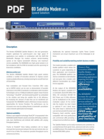 Newtec NOP1760 MDM6000 High Speed System