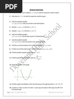 Yr 10 Revision Questions