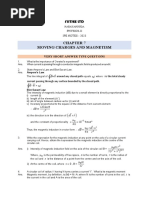 SR Inter Ipe Question Bank Chapter-Vii (Moving Charges and Magnetism)