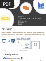 Basics of Learning Theory