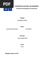 Geodinámica Interna-Trabajo de Geología 31 de Agosto