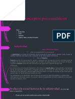 Conceptos Psicoanalíticos