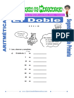 El Doble para Segundo de Primaria