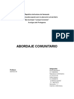 Abordaje Comunitario